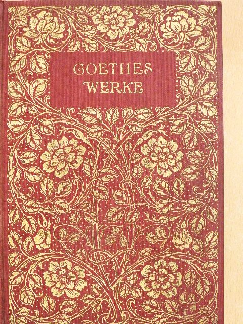 Goethe - Goethes Werke 3-5. (gótbetűs)  [antikvár]