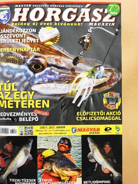 Horgász Magazin 2017. január december [antikvár]