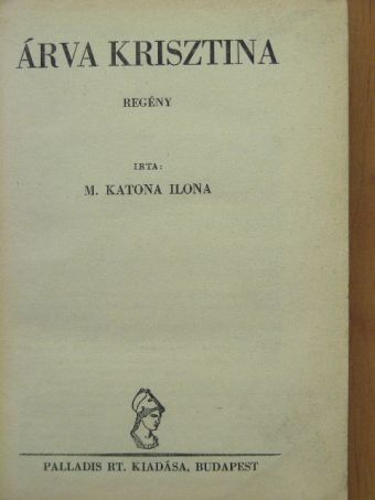 M. Katona Ilona - Árva Krisztina [antikvár]