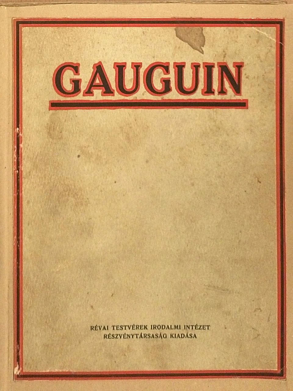 Robert Rey - Gauguin [antikvár]