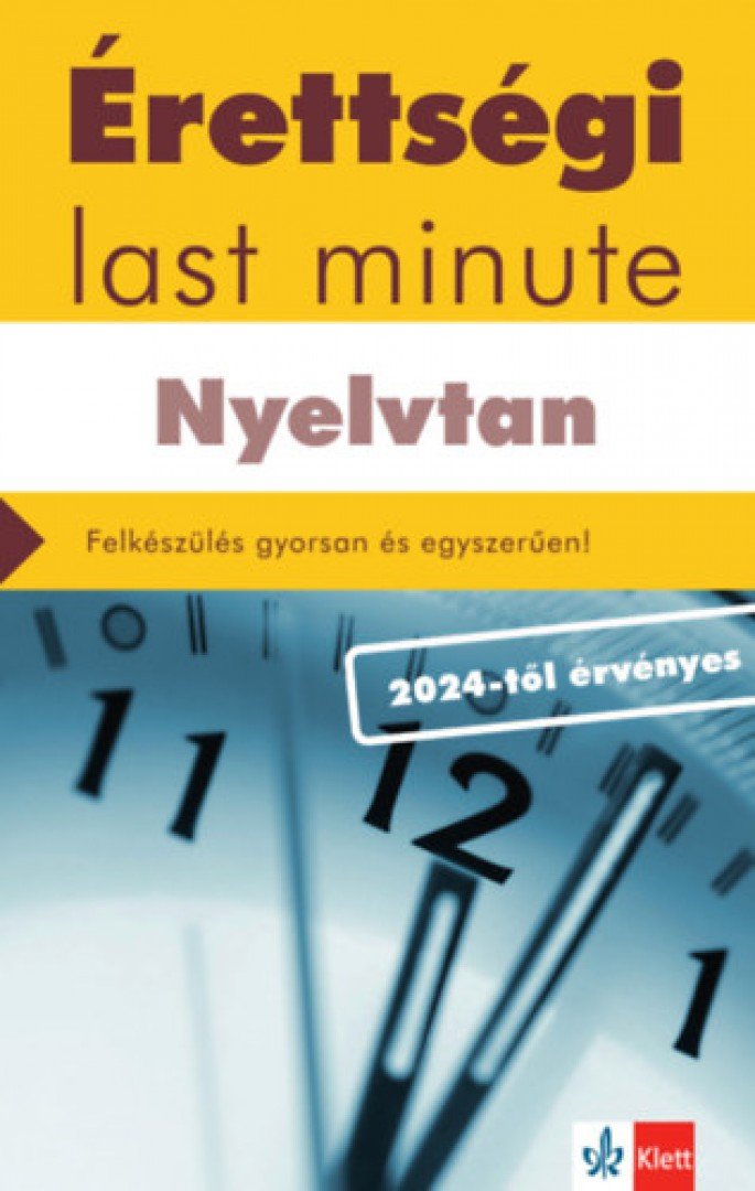 Diószegi Endre - Érettségi Last minute - Nyelvtan [antikvár]