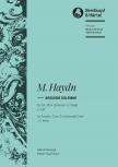 HAYDN, MICHAEL - REQUIEM SOLEMNE FÜR SOK, CHOR , ORCHESTER UND ORGEL c-MOLL, KLAVIERAUSZUG (OSKAR PETER)