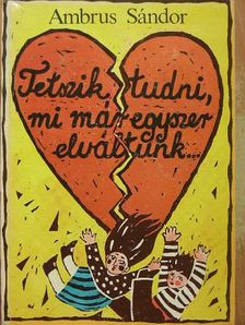 Ambrus Sándor - Tetszik tudni, mi már egyszer elváltunk... [antikvár]