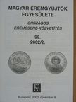 Országos éremcsere-közvetítés 2002/2. [antikvár]