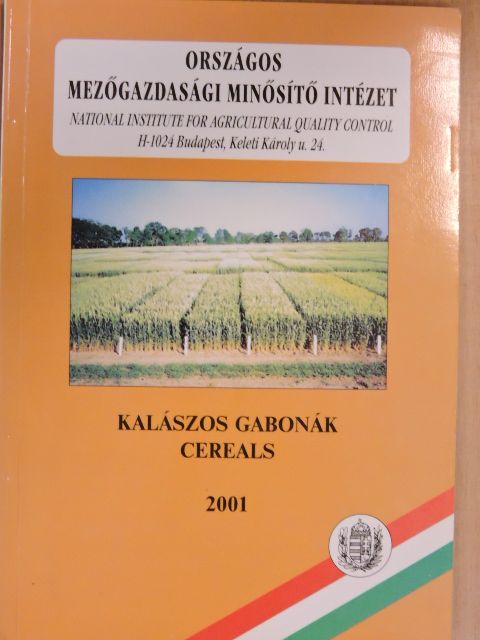Kalászos gabonák 2001 [antikvár]