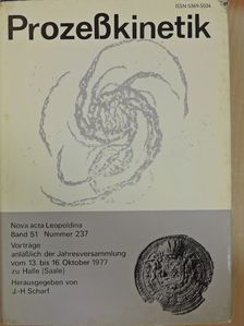 D. Schneider - Nova Acta Leopoldina - Prozeßkinetik [antikvár]