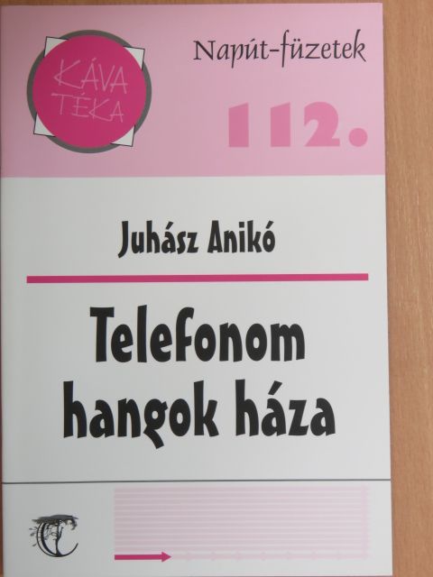 Juhász Anikó - Telefonom hangok háza [antikvár]