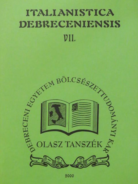 Andrási Dorottya - Italianistica Debreceniensis VII. [antikvár]