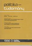 Tomori Lajos - Politika-tudomány 1986/3. [antikvár]