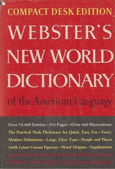 David B. Guralnik - Webster's New World Dictionary of the American Language [antikvár]