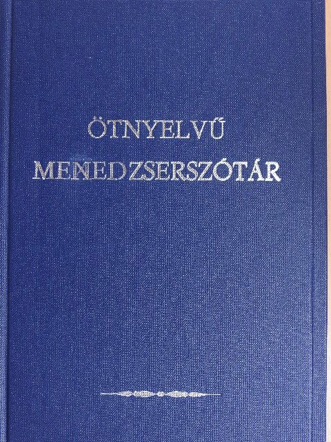 Ötnyelvű menedzserszótár [antikvár]