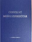Ötnyelvű menedzserszótár [antikvár]