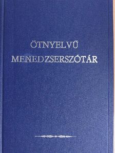 Ötnyelvű menedzserszótár [antikvár]