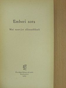 A. Kuznyecov - Emberi sors [antikvár]