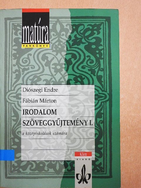 Aiszóposz - Irodalom szöveggyűjtemény I. [antikvár]