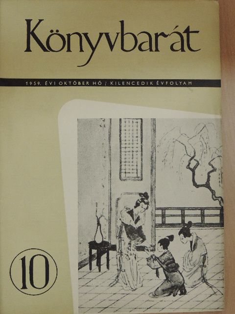 Bajomi Lázár Endre - Könyvbarát 1959. október [antikvár]