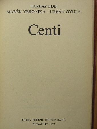Marék Veronika - Centi [antikvár]
