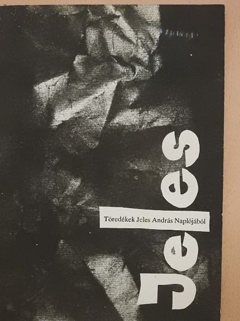 Balassa Péter - Töredékek [antikvár]