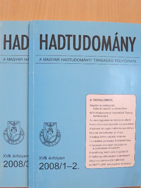 Ács Tibor - Hadtudomány 2008/1-4. [antikvár]