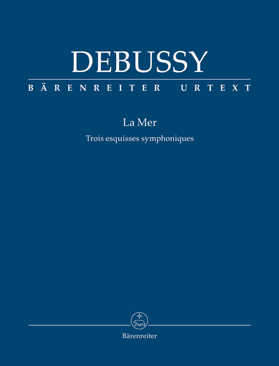 DEBUSSY - LA MER. TROIS ESQUISSES SYMPHONIQUES. STUDIENPARTITUR