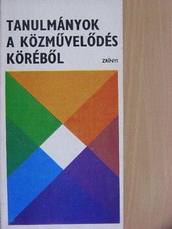 Tanulmányok a közművelődés köréből [antikvár]