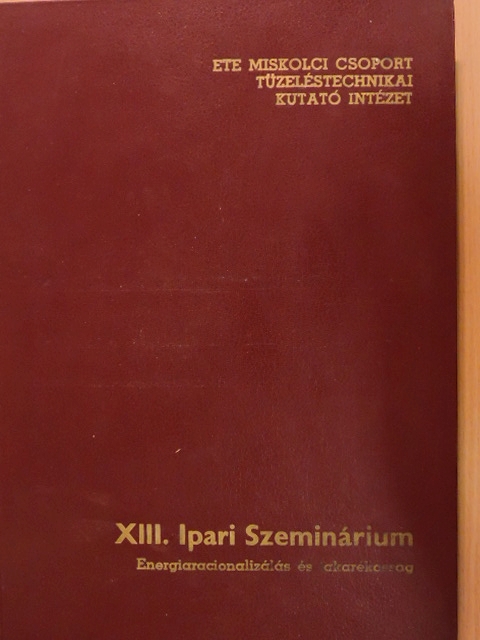Bianki Péter - XIII. Ipari Szeminárium [antikvár]
