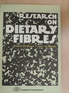Horváth L. - Research on Dietary Fibres [antikvár]