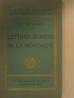 J.-J. Rousseau - Lettres écrites de la Montagne [antikvár]