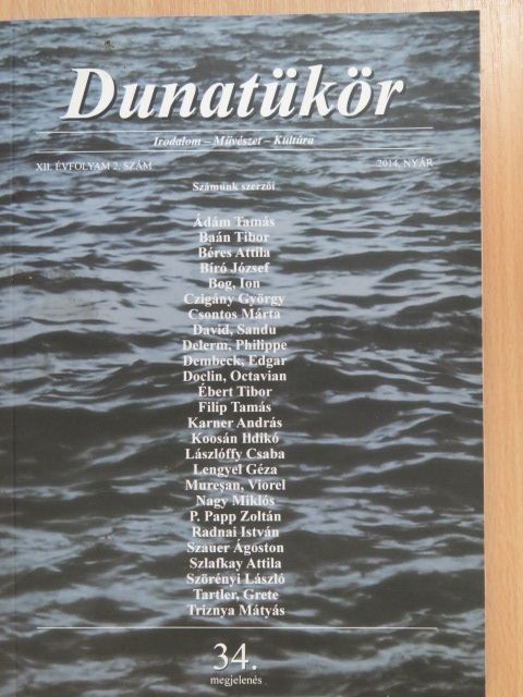 Ádám Tamás - Dunatükör 2014. nyár [antikvár]