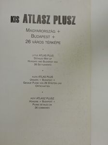 Kis Atlasz Plusz - Autóatlasz [antikvár]