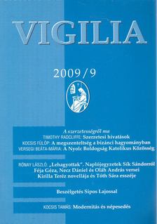Lukács László - Vigilia 2009/9 [antikvár]