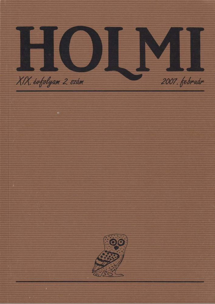 Réz Pál - HOLMI 2007. február [antikvár]