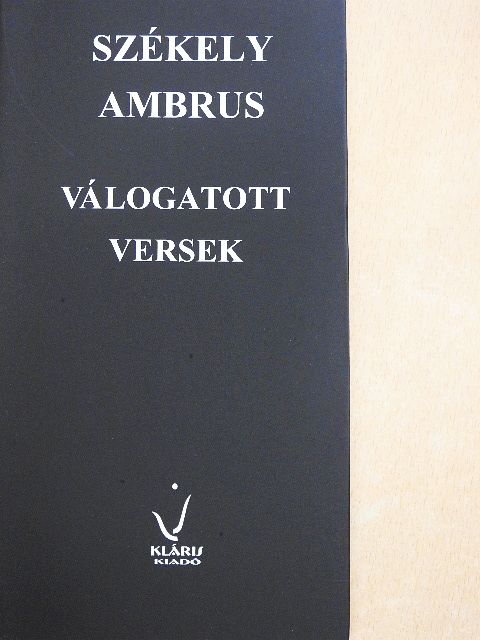 Székely Ambrus - Válogatott versek [antikvár]