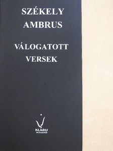Székely Ambrus - Válogatott versek [antikvár]