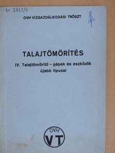 Talajtömörítés IV. [antikvár]