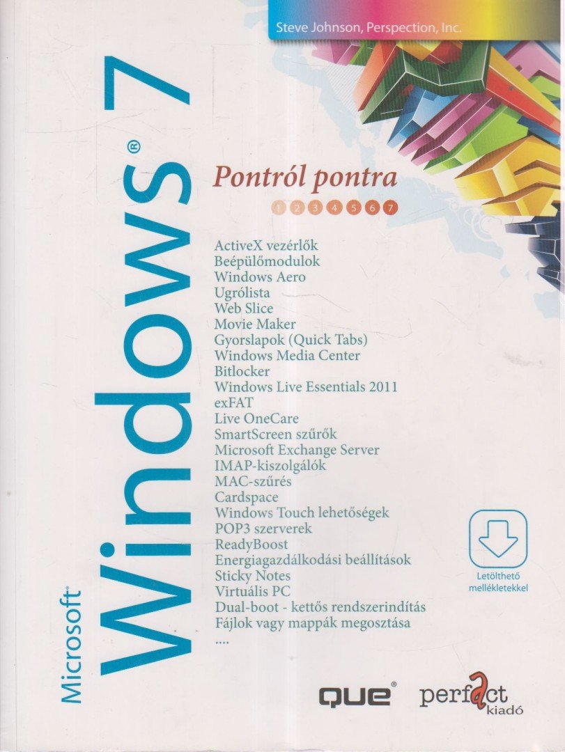 Steve Johnson - Windows 7 - Pontról pontra [antikvár]