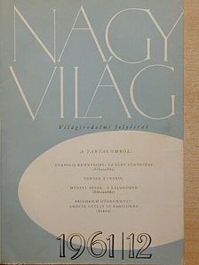 Anatolij Kuznyecov - Nagyvilág 1961. december [antikvár]