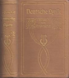 Rudolf von Gottschall - Deutsche Lyrik des neunzehnten Jahrhunderts bis zur modernen Era [antikvár]