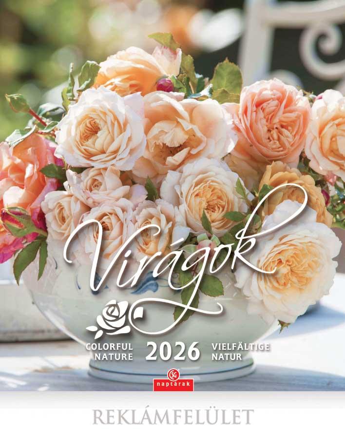 FN 004 - Virágok - Falinaptár 2025 (30X34)
