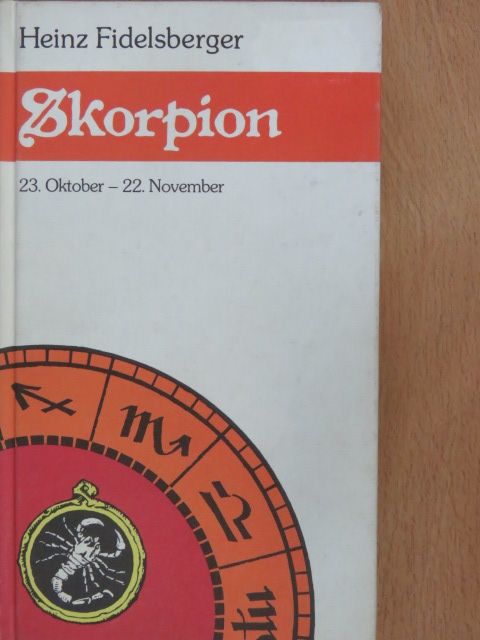 Heinz Fidelsberger - Skorpion [antikvár]