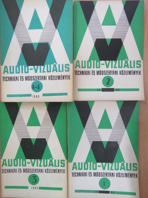 A. Baez - Audio-vizuális technikai és módszertani közlemények 1965/1-6. [antikvár]