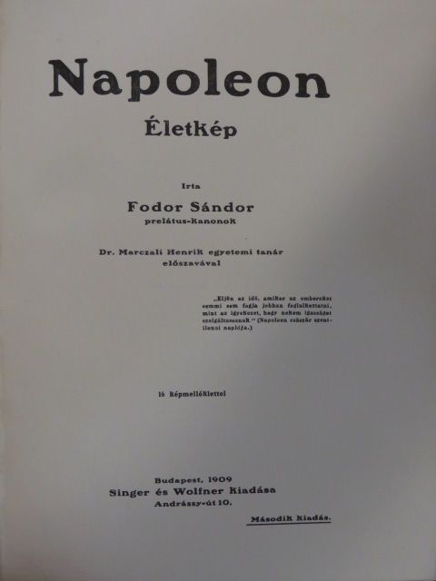 Fodor Sándor - Napoleon [antikvár]