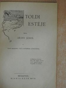 Arany János - Toldi estéje [antikvár]