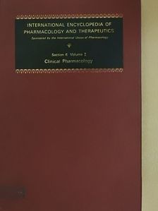 F. S. Acton - Clinical Pharmacology I [antikvár]