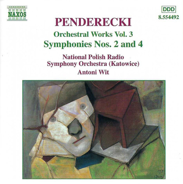 PENDERECKI - ORCHETRAL WORKS VOL.3: SYMPHONIES NO.2,4 CD WIT