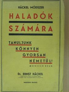 Dr. Ernst Häckel - Tanuljunk könnyen, gyorsan németül! [antikvár]