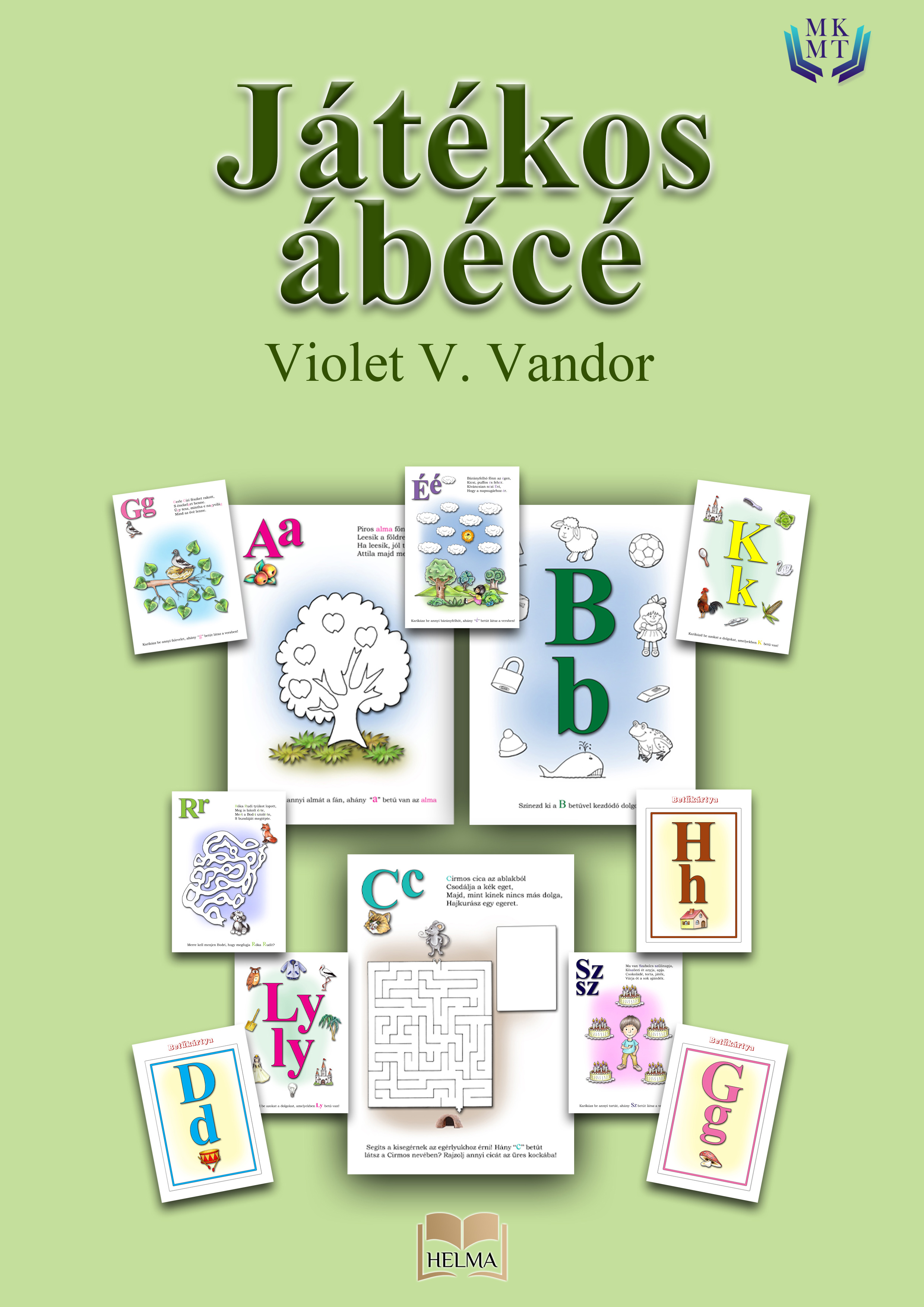 V. Vandor Violet - Játékos ábécé [eKönyv: epub, mobi]
