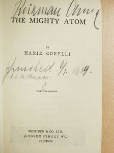 Marie Corelli - The Mighty Atom [antikvár]