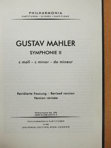 Gustav Mahler - Symphonie II. [antikvár]