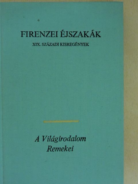 Charles Dickens - Firenzei éjszakák [antikvár]